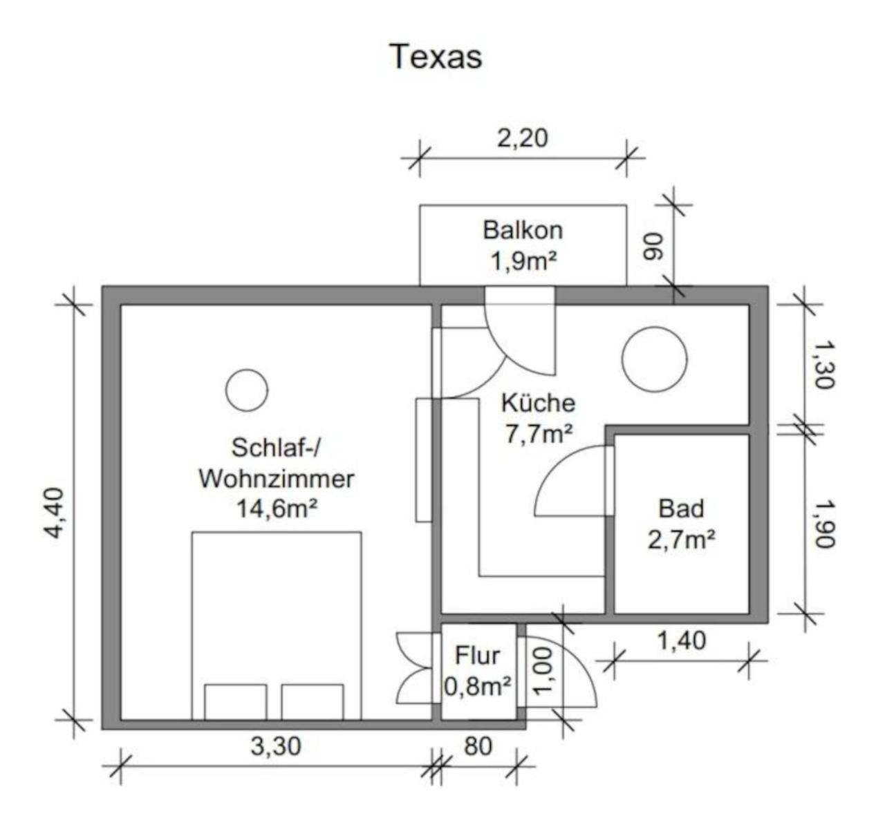 Little Hawaii & Texas Διαμέρισμα Bad Wildungen Εξωτερικό φωτογραφία