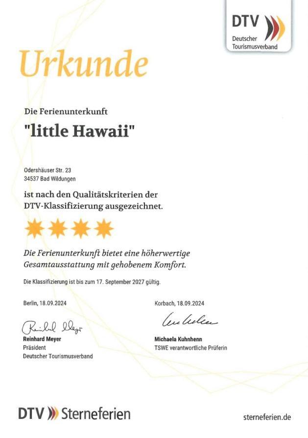 Little Hawaii & Texas Διαμέρισμα Bad Wildungen Εξωτερικό φωτογραφία